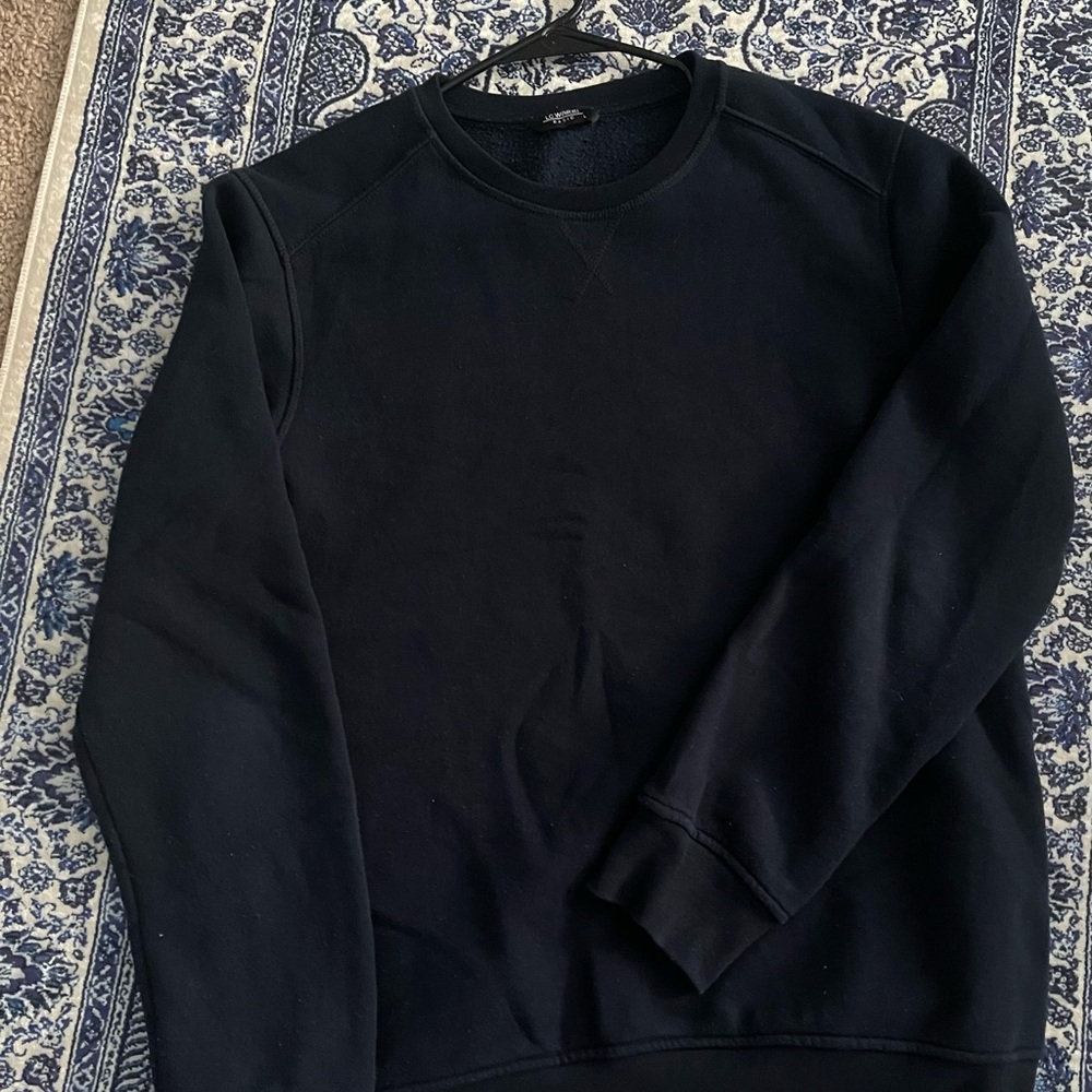 Large(L) Size Navi Blue Men Long Sleeve Tee